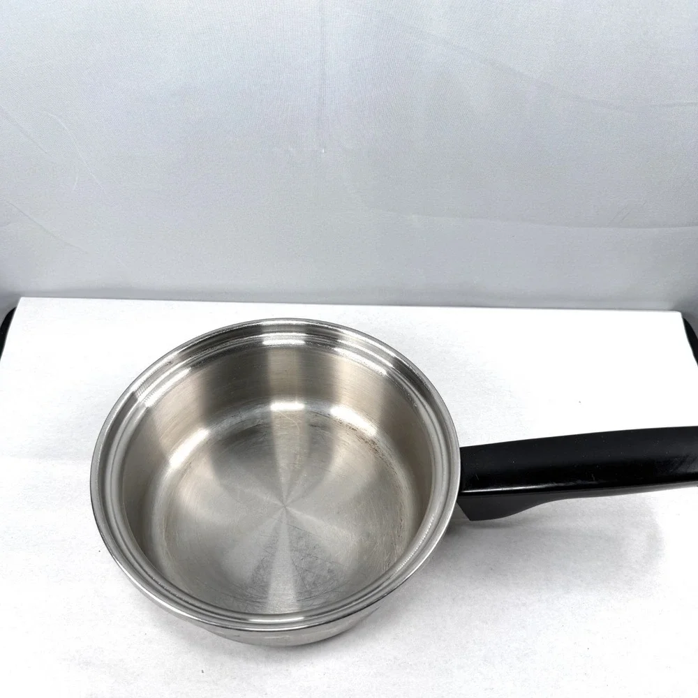 Society Sensi-Tone Cookware Sauce Pan Pot USA Made With Lid T304S-I